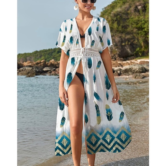 Long Beach Kimono Cardigan - Picture 2 of 5